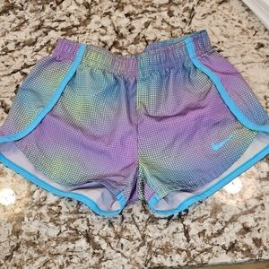 Nike  Blue and Purple Athletic Shorts